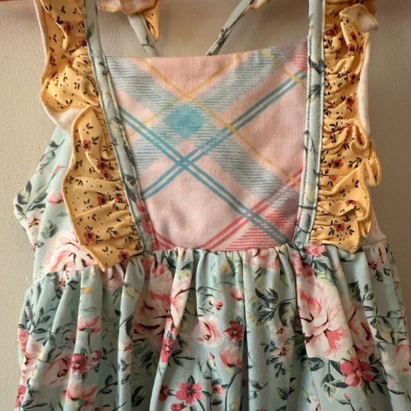 Cheeky Plum Charley Knit Dress - Magnolia - Size 2T - Picture 2 of 7